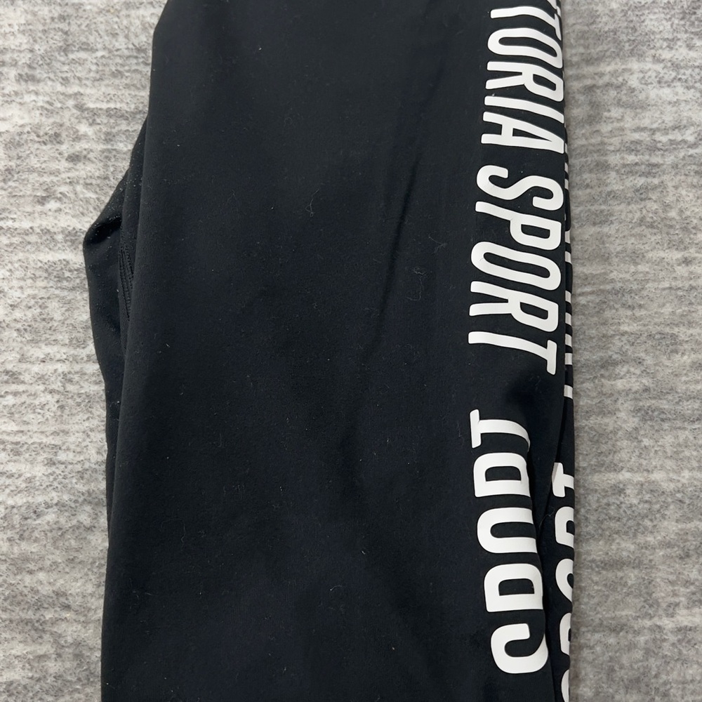 Victoria's Secret Black Leggings Athletic Style